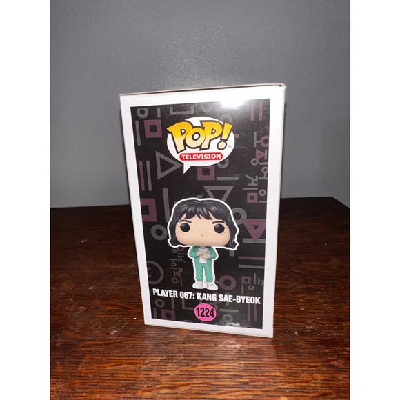 NIB Squid Game Player 067: Kang, Sae-Byeok Funko Pop 1224 - Picture 5 of 7